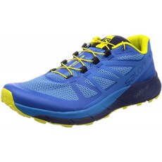 [살로몬] 트레일 러닝 슈즈 Sense Ride (센스 라이드) 남성 Snorkel Blue / Indigo Bunting / Sulphur 25