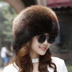 밍크털.몽골모자