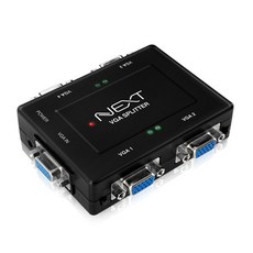 NEXT-2504VSP 1:4 VGA(RGB) 모니터 분배기 개별선택, 1개