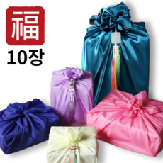보자기 명절 선물 예쁜 미니 포장 보자기, 40개, 금색