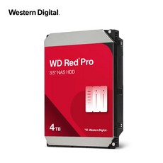 WD RED Pro 4TB NAS HDD WD4003FFBX 나스 하드디스크 - 나스하드디스크