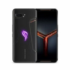 ASUS ROG Phone 2 (New) 언락 GSM US Version Warranty 1TB Storage 12GB RAM 6.6” FHD＋ AMOLED 120Hz Display Snapdragon 855 Plus No Volte Gaming, One Color