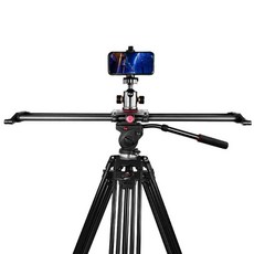 소형지미집 슬라이드영상 유튜브삼각대 인터뷰촬영, 60cm 탄소섬유 슬라이드 레일(볼헤드), 1개