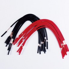 전기회로 과학실험 양쪽 탈피전선 10개 DIY 작동 동작 원리이해 학습교구 교육완구 움직임 실습, 빨강