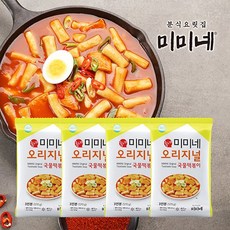 미미네 오리지널 국물떡볶이 570g*4팩 (총12인분), 570g, 4개