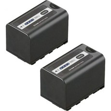 카스타 2팩 AG-VBR59 배터리 교체 파나소닉 AG-VBR59G AG-VBR89AG-VBR89G AG-VBR118AG-VBR118G 배터리 HC-X2 4K 캠코더 H, 2-PACK, 2개