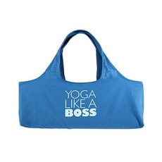 [미국] YogaPets Exercise Fun Yoga Mat Tote Bag | Large Mat Carrier with Strap & Side Pocket | Fits Mos, Boss
