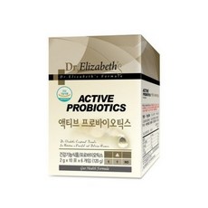 닥터엘리자베스 액티브 프로바이오틱스 60포, 120g, 2개