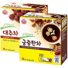 오뚜기 대추차 15T+궁중한차 15T, 1