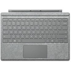 [해외직구]Microsoft QC7-00098 Surface Pro 서명 타이핑 커버-투톤 그레이 멜란지, One Color_Two-tone grey, 1개, One Color