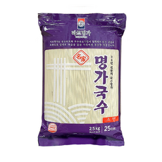 마트명가 옛날 국수 소면, 2.5kg, 1개