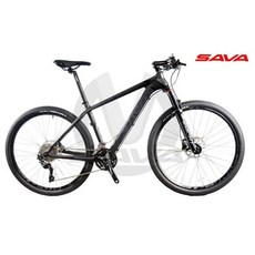 SAVA 사바 토치3.0 카본프레임 29인치 휠셋 시마노 데오레 30단 에어샥 MTB 자전거, 블랙, 19인치