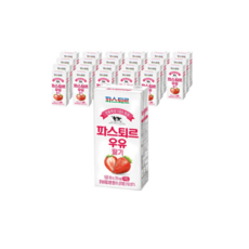 파스퇴르 딸기우유, 110ml, 72개