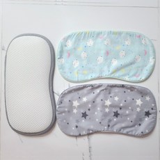 화모베이비 모달매쉬베개(매쉬+베개피2장) 아기베개, A.달빛병아리+별빛꿈
