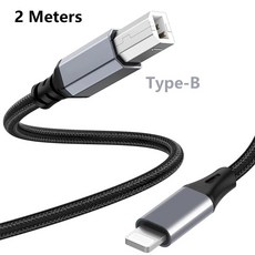 Lightning to MIDI 케이블 USB OTG Type 아이폰 5 13 아이패드 Midi B C 컨트롤러 전자 음악 악기 피아노, For Lightning 15M, For Lightning 1.5M, 1개