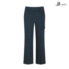 JJ지고트 벨트 장식 일자핏 팬츠 GJ8A0SL33