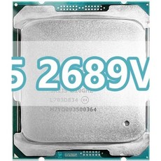 Xeon E5 2689V4 CPU 3.1GHz 25MB 165W 10코어 20스레드 프로세서 LGA2011 for X99 서버 마더보드 2689 V4
