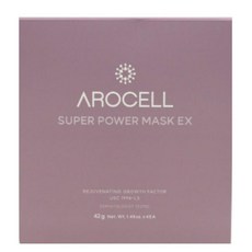 아로셀 마스크팩 슈퍼 파워 마스크 EX 42g x4매 콜라겐 미백주름개선_MC