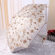 이중레이스양산