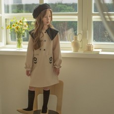 베리베리 송이 원피스 주니어 빅 카라 플라워 하객