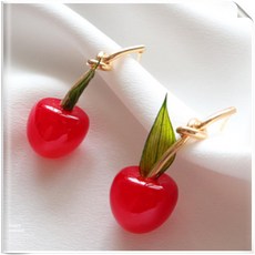 체리귀걸이