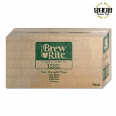 Brew Rite 원형여과지 12-cup(48번) 1박스 (1000매), 상세페이지 참조, 상세페이지 참조