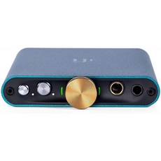 iFi-Audio 휴대용 헤드폰 앰프 hip-dac 페 트롤 블루 [DAC 기능 지원 / 고해상도 대응], 단일상품