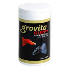 그로비타 구피 전용사료 1000ml / 550g / 1L / 1리터, 1개, 1000ml(열매와함께)