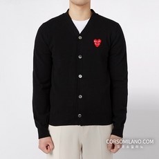 꼼데가르송블랙와펜가디건