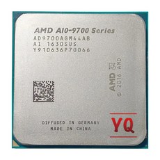 AMD A10-Series A10-9700 A10 9700 3.5 GHz 쿼드 코어 CPU 프로세서, 한개옵션0