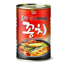 동원꽁치김치찌개