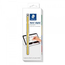 STAEDTLER 노란색 Noris Digital for Chromebook EMR Stylus 미세한 0.7mm 팁이있는 터치 스크린 입력, 단일상품, 단일상품