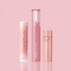 롬앤 3개세트 글래스팅 컬러 글로스 4g+글래스팅 멜팅 밤 3.5g+미니 쥬시 래스팅 틴트 2g 3종 세트, 06 디픈 무어, 13 스카치 누드, 1개