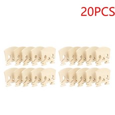 바이올린 현 다리 단풍나무 나무 성인 및 용 악기 부품 액세서리 10-50 개, [02] 20Pcs