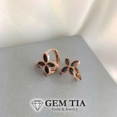 원터치유색귀걸이