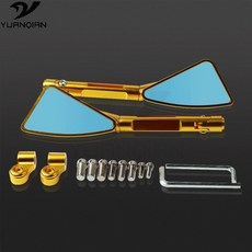 272469 / 모토 미러 사이드 백미러 모토 rcycle 액세서리 yamaha r6 r3 mt07 fz6 r1 xj6 fz1 fz6 mt09 nmax 155 bmw r1200gs, gold