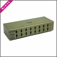 윈정보 VX-8208F 모니터 매트릭스 분배기-2:8-VGA-오디오 미지원, 본상품 선택