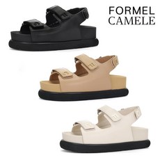 포멜카멜레 FORMEL CAMELE 로고 벨크로 샌들 3종택1 FJS1F1SS046 5cm 298662