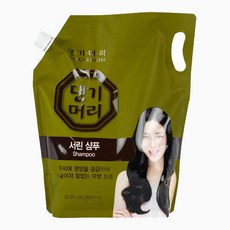 두리화장품 댕기머리 서린 샴푸_리필 (2000ML X 4EA), 4개입, 2000ml