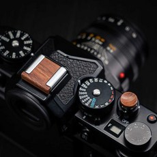 니콘 카메라 호환 Nikon ZF 원목 나무 셔터 버튼 핫슈커버 수제, 4. 데저트아이언(셔터버튼), 1개