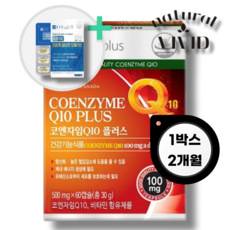 코큐텐 코엔자임 코큐메가 오메가3 항산화 2개월, 1개, 60캡슐
