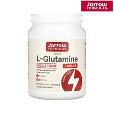 Jarrow Formulas L-글루타민 분말 1000g, 1kg, 1개