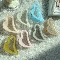 아이유곰돌이집게핀