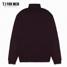 티아이포맨 (T.I FOR MEN) 캐시미어혼방 지퍼포인트 터틀넥니트(M188MSW903M)