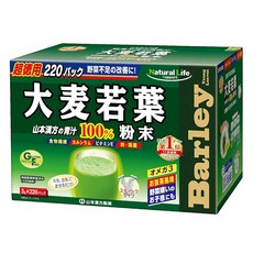 Natural Life Support 야마모토 한방제약 녹즙 분말 보리 새잎 100% 3g×220포. co.jp, 660g