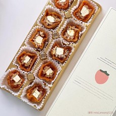 예다움 상주 곶감 크림치즈호두말이 홈파티 디저트 답례품 선물세트, 크림치즈호두말이 실속형, 1세트