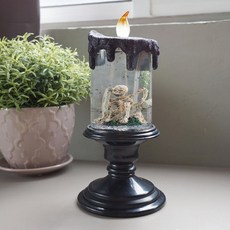 방탈출 게임방 해골촛대 led 램프 인테리어소품 여자친구선물, 단일상품