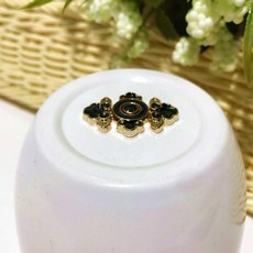 원피스 중국한복 고대복장 점프슈트 버튼 부품 원소 금속단추 버클, 블랙 선명한 칠함 타입 롱 3.0, 1
