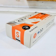 아이보리100pcs소S 위생장갑 다용도 니트릴 멀티 SG-4DC19-3190, 1개