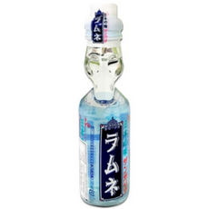 SANGARIA 日本蘋果彈珠汽水, 200ml, 6瓶